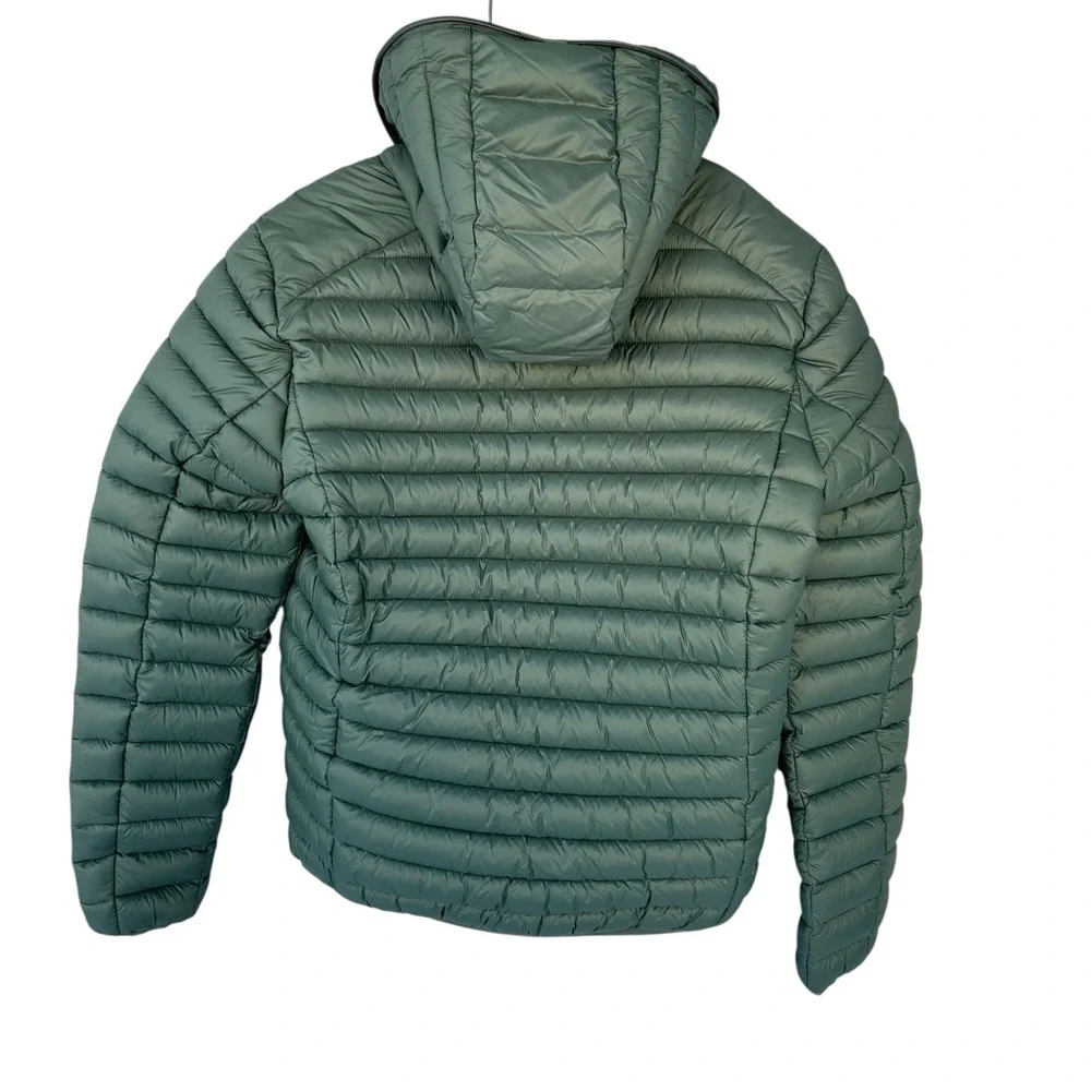 NWT Save the Duck Hooded Packable Puffer Jacket - Men’s Medium - Hunter Green
